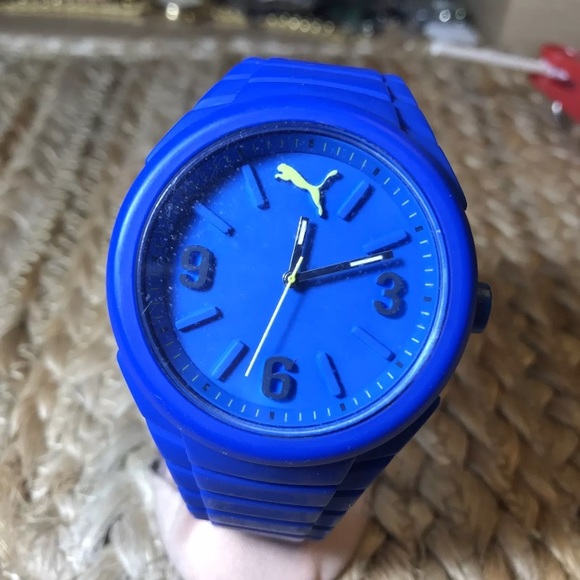 blue puma watch